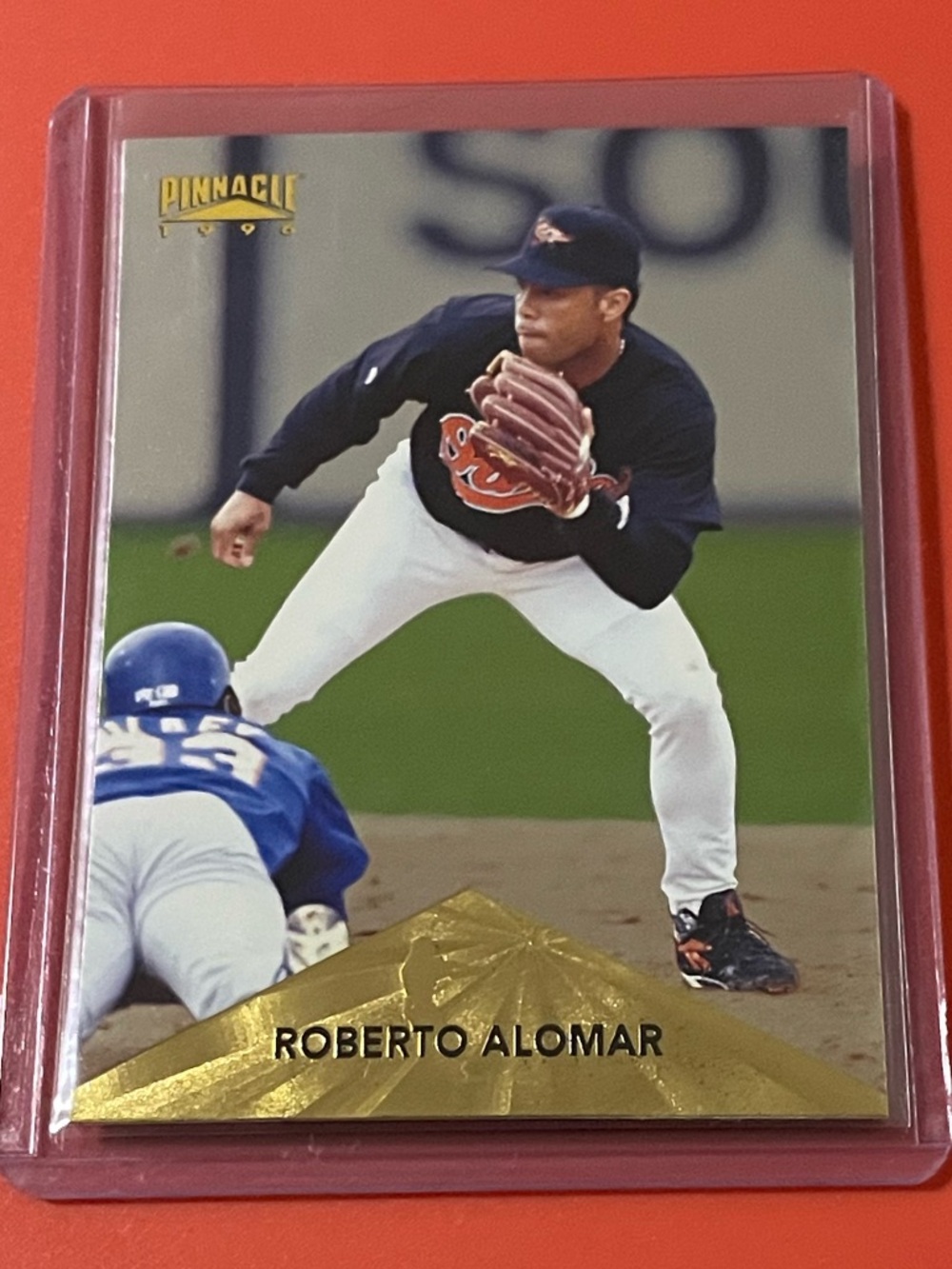 Roberto Alomar #242 1996 Pinnacle Baseball Trading Card